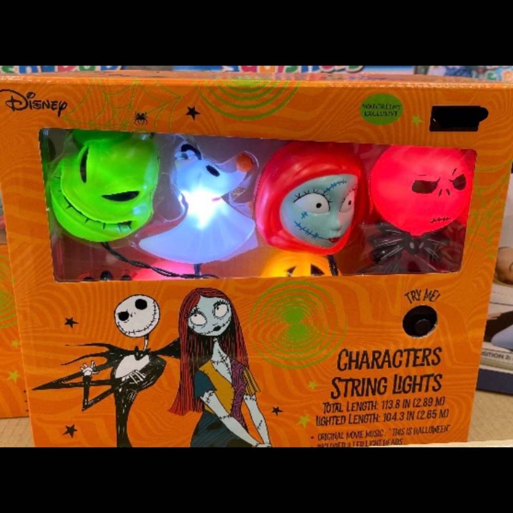 Disney Nightmare Before Christmas String Lights